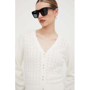 Morgan cardigan femei, culoarea bej, light ieftin