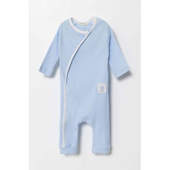 United Colors of Benetton salopeta din bumbac pentru bebelusi