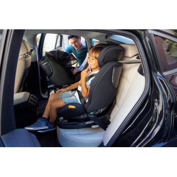 Scaun auto copii Chicco Seat3Fix I-Size Air 40-125cm Black Air 40-125cm de firma original