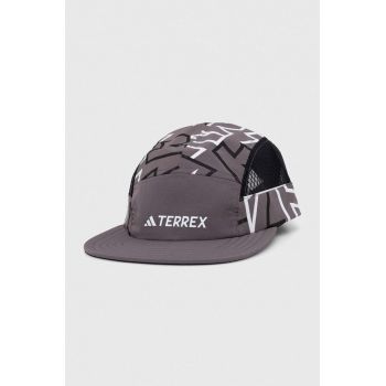 adidas TERREX șapcă TERREX culoarea gri, cu imprimeu IN8287 ieftina