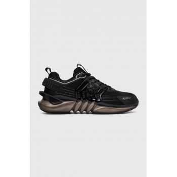 PLEIN SPORT sneakers Runner 3D Tiger culoarea negru, USC0346 STE003N