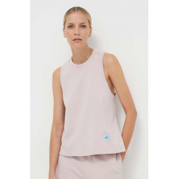 adidas by Stella McCartney top femei, culoarea roz IL8018