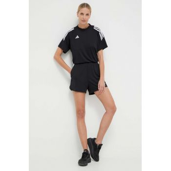 adidas Performance costum de antrenament Tiro 24 culoarea negru, cu decolteu rotund IK7576