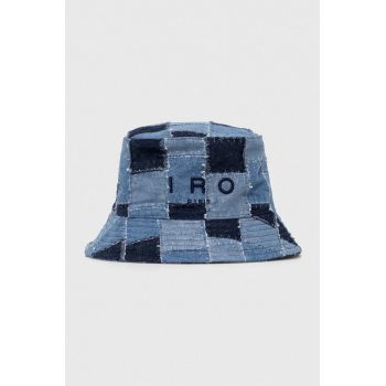 IRO pălărie din denim bumbac de firma originala