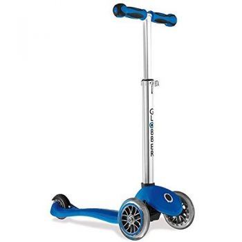 Jucarie Elite Deluxe with light rollers, Scooter (Blue)