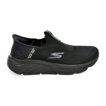 Pantofi sport SKECHERS negri, MAX CUSHIONING ELITE, din material textil la reducere