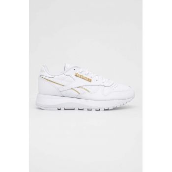 Reebok Classic sneakers CLASSIC LEATHER culoarea alb