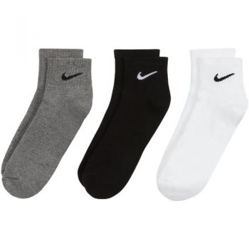 Sosete unisex Nike Everyday Cush Ankle 3 perechi SX7667-964 la reducere