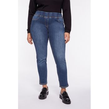 Jeggings crop slim fit la reducere