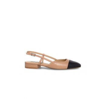 Pantofi slingback de piele Belinda