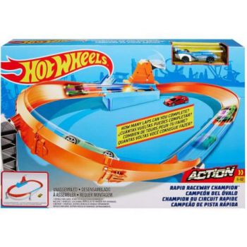 Hot Wheels Circuit Rapid Cu Lansator Si Masinuta Exclusiva de firma originala