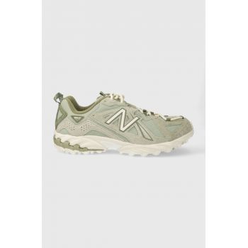 New Balance sneakers 610 culoarea verde, ML610TOD