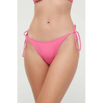 Roxy slip Beach Classics culoarea roz ERJX404819