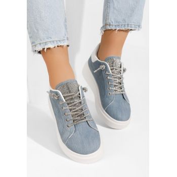 Sneakers cu platformă Adalline bleu