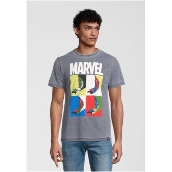 T-Shirt Marvel Spider-Man Pop Art Blue 5391 la reducere