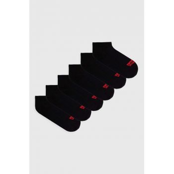 Levi's sosete 6-pack culoarea negru