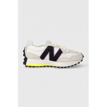 New Balance sneakers 327 culoarea alb, WS327NB
