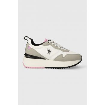 U.S. Polo Assn. sneakers BAYLE culoarea gri, BAYLE001W 4NH1