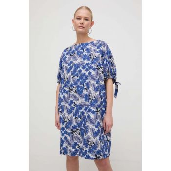 Weekend Max Mara rochie din bumbac mini, oversize 2415220000000