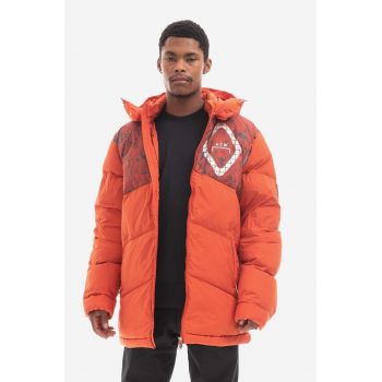 A-COLD-WALL* geacă de puf Panelled Down Jacket bărbați, culoarea portocaliu, de iarnă ACWMO107.-RUST de firma originala