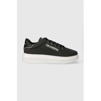 Karl Lagerfeld sneakers KAPRI MENS culoarea negru, KL52519