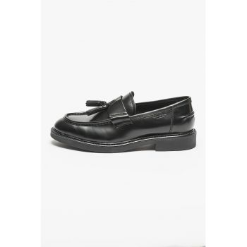 Pantofi loafer din piele cu canafi de firma originali