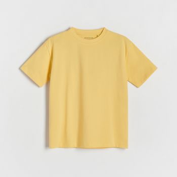 Reserved - Tricou oversized din bumbac - Oranj