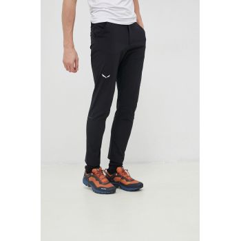 Salewa pantaloni de exterior Pedroc 2 culoarea negru