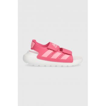 adidas sandale copii ALTASWIM 2.0 C culoarea roz ieftine
