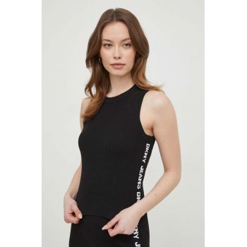 Dkny top femei, culoarea negru