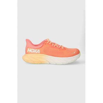 Hoka pantofi de alergat Arahi 7 culoarea portocaliu de firma originali