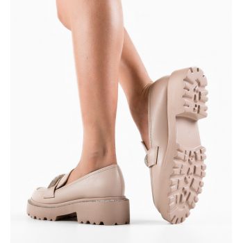 Pantofi Casual Smith Bej