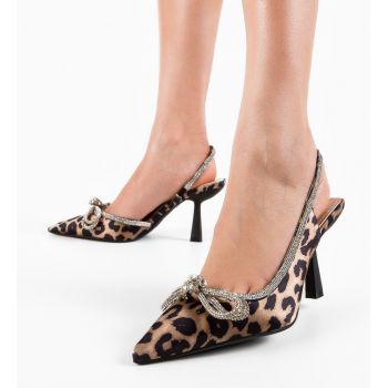 Pantofi dama Maish Animal Print de firma originali