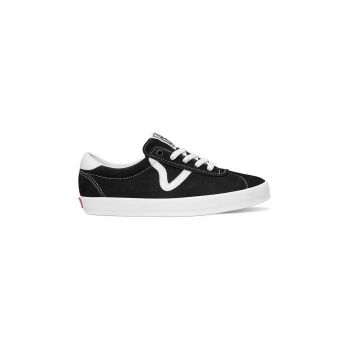 Vans tenisi din piele intoarsa Sport Low culoarea negru, VN000CQRBZW1 la reducere