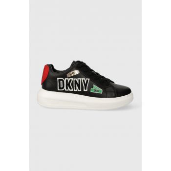 Dkny sneakers JEWEL CITY SIGNS culoarea negru K1446991