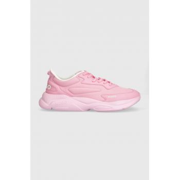 HUGO sneakers Leon culoarea roz, 50512717 de firma originali