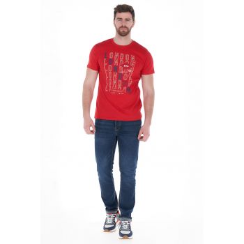 Tricou barbat - din bumbac - imprimat de firma original