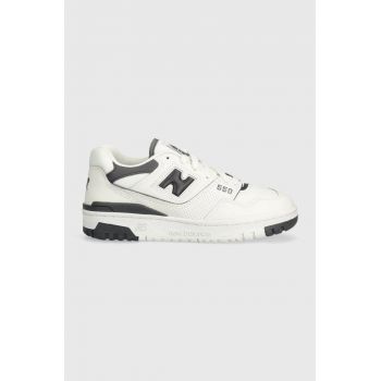 New Balance sneakers 550 culoarea alb, BBW550BH