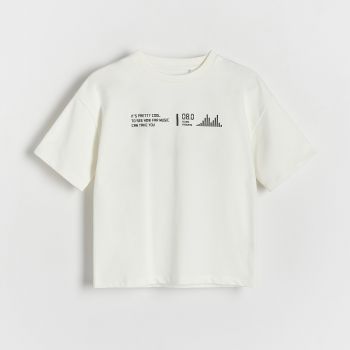 Reserved - T-shirt oversize - Ivory