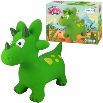 Dinozaur gonflabil de sarit pentru copii Skkippy Buddy verde 50 cm de firma originala