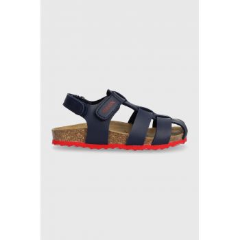 Geox sandale copii SANDAL CHALKI culoarea albastru marin ieftine