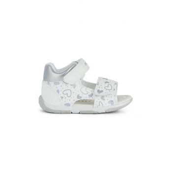 Geox sandale copii SANDAL TAPUZ culoarea alb ieftine