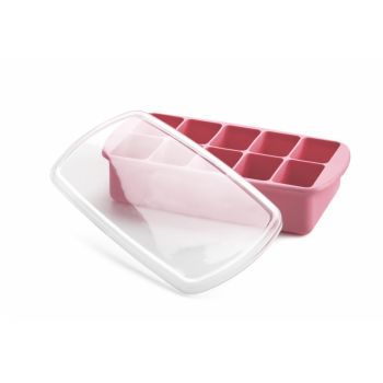 Recipient refrigerare hrana bebe Melii roz 59 ml x 10 cuburi la reducere