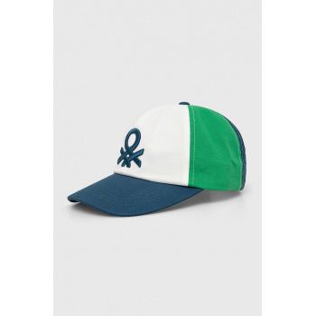 United Colors of Benetton șapcă de baseball din bumbac modelator ieftina