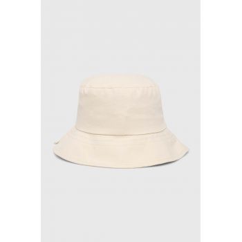United Colors of Benetton pălărie din bumbac pentru copii culoarea bej, bumbac
