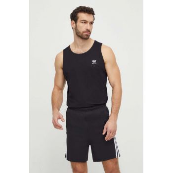 adidas Originals tricou din bumbac bărbați, culoarea negru IA4801 de firma original