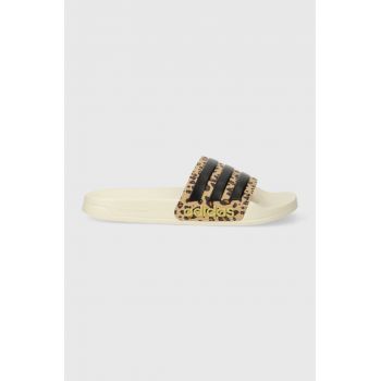 adidas papuci Adilette culoarea bej IG3682
