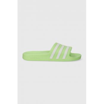 adidas papuci culoarea verde IF6046 de firma originali