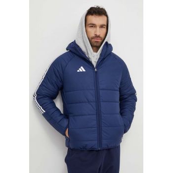 adidas Performance geacă sport Tiro 24 culoarea bleumarin, de iarnă IR9497 de firma originala