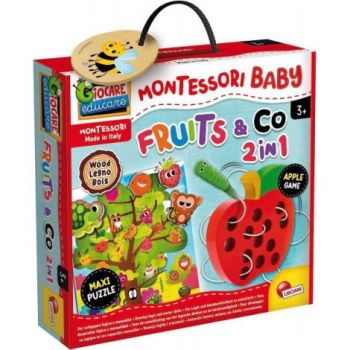 Joc montessori 2 in 1 - fructe